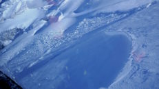 Enorm lavin i Engelberg
