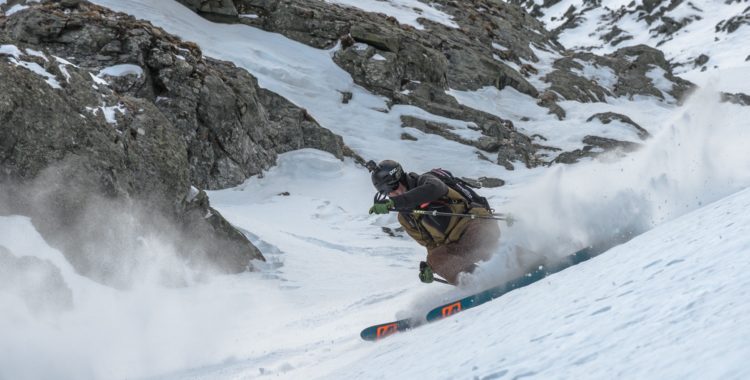 Fem bra åk i Monterosa, ett av dem är Canale Di Piure.