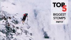 Fem största dropen på FWT 2017