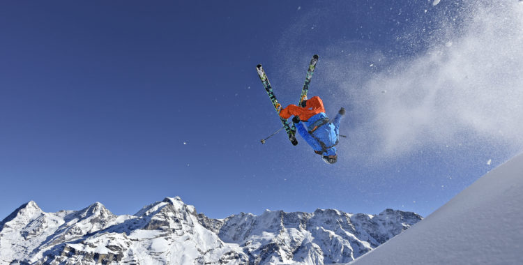 Christian Widén-Björk i Mürren, Schweiz.