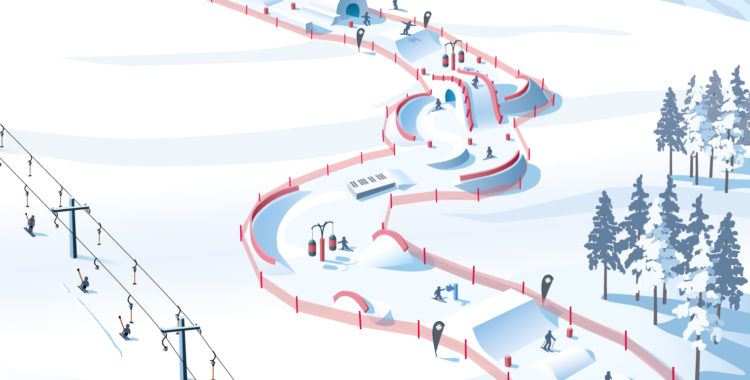 Ski Star satsar på Fun Slopes, en familjevänlig äventyrsbana.