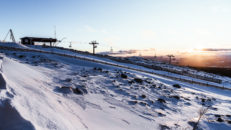 Kokkaffe och plankkontroll i Vemdalen