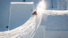 Testa parkskidor i Kläppen
