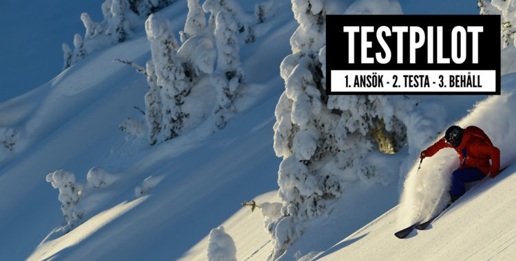 Nu drar testpilot igång! 