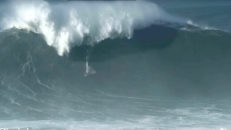 20 meter höga monstervågor i Nazaré