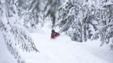 1 meter snö i Hemsedal och 1,5 meter snö på väg mot Zermatt