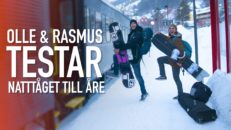 Olle testar SJ:s nattåg till Åre