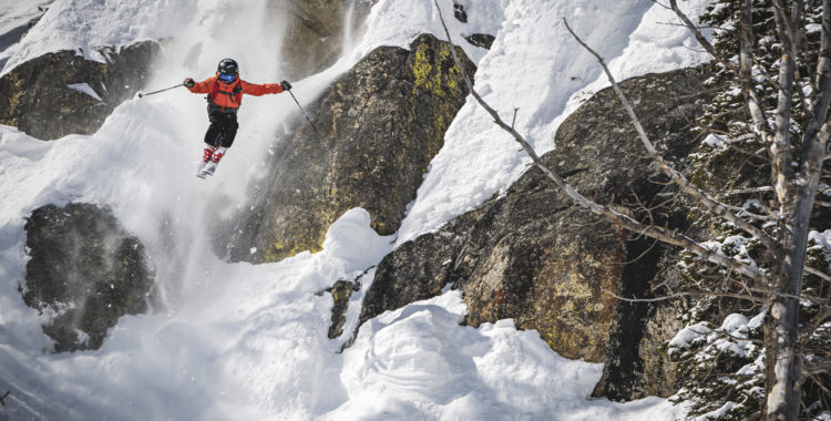 Kai Jones brasar på i Jackson Hole, 11 år gammal.
