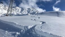 Sol och puder när Verbier öppnade