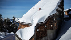 Skidåkning på taken i Avoriaz