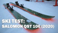 ”Lättåkt skida som funkar överallt” Salomon QST 106 (2020)