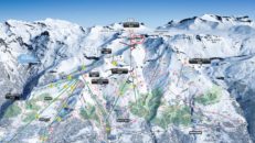 Stor lavin i pisten i Crans-Montana, en person har livshotande skador