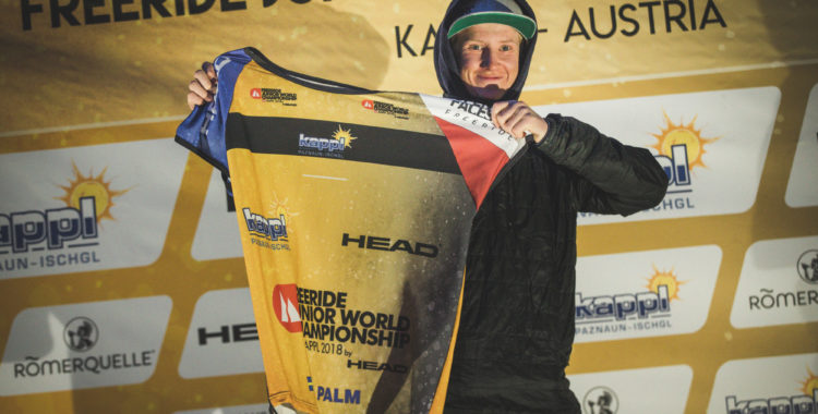 Max Palm tog tredjeplatsen på junior-VM i Kappl idag.