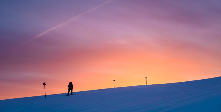 Skäckerfjällen norr om Åre bjöd på varierande väder och god stämning. 