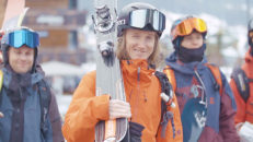 David Deliv och ”elitbummarna” i St Anton