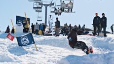 Riksgränsen banked slalom 2019: En konstant high five