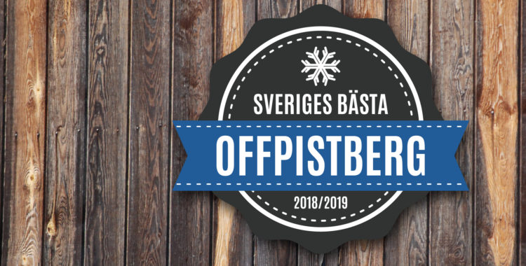 Vilket är Sveriges bästa offpistberg?