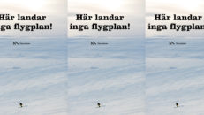 ”Här landar inga flygplan” Tänndalen startar reklamkrig