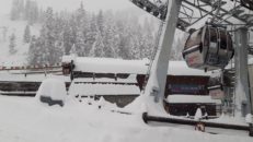 Nära en meter nysnö i Stubai