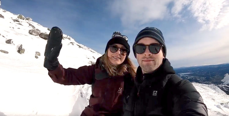 Frida Lindgren och William Fjällström har knåpat ihop en fin säsongsedit från sin vinter 2019.