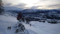 Friåkaren Amelie rockar loss på sitski