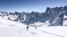 Anders, 57 och nybliven säsongare, tog sig an Chamonix