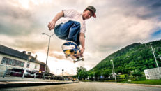 Snart öppnar fjällens första skatebowl