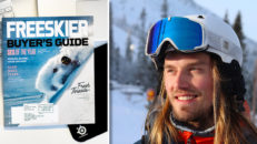 Freerides frilansare Axel Adolfsson landar omslag till amerikansk skidtidning