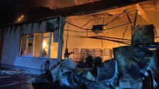 Europas största skidfabrik förstörd i brand