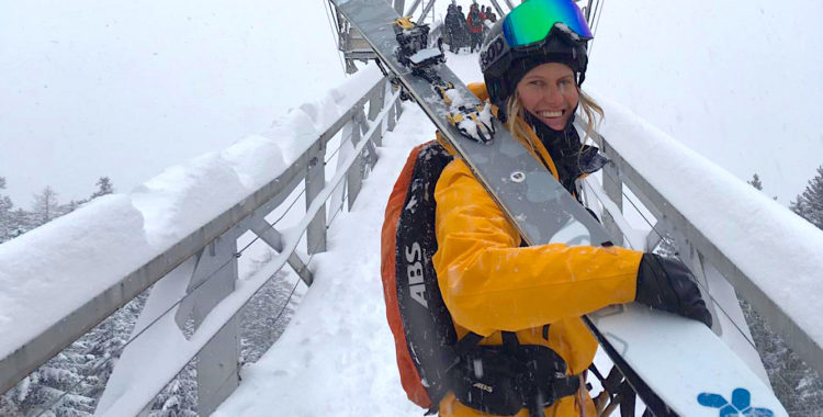 Tove Kockum sitter med i styrelsen för Skiers Left.