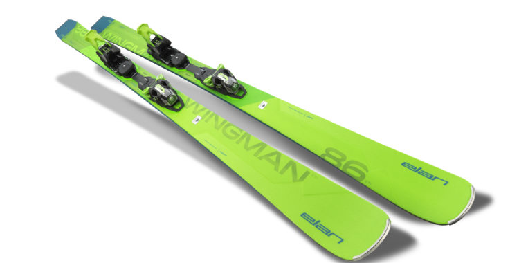 Elans all mountain skida Wingman 86 CTi inklusive bindningen FusionX.