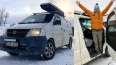 På puderturné med camper genom Sverige