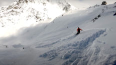 Puder på Bec inför Xtreme Verbier