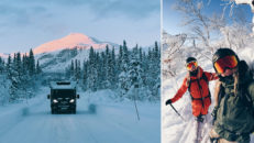 Roadtrip till Kittelfjäll: snorkallt, djupt puder och älgvarning