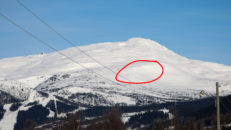 Stor lavin på Lillskutan i Åre – en person uppgrävd och förd till sjukhus