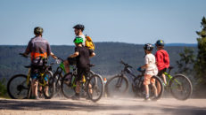 Kungsberget har öppnat för cykling