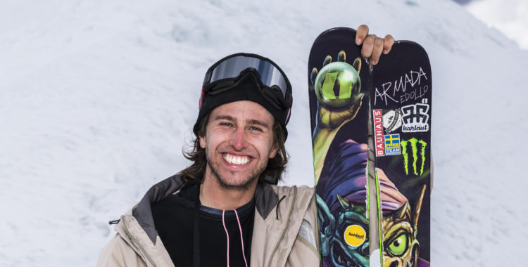 Henrik Harlaut, ett av våra svenska medaljhopp och ett glad ansikte utåt för sporten freeski.