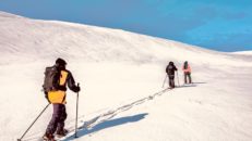 Stor lavin på Ösjövålen vid Ramundberget