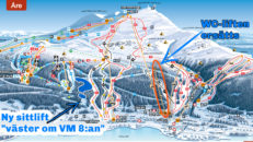 2 nya stolsliftar byggs i Åre till nästa vinter