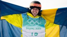 Henrik Harlaut tar sin första OS-medalj
