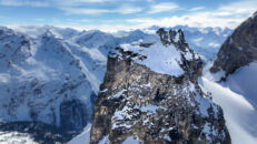 Dubbelextremt i Engelberg: Chlyn Wendenstock & Marcello Couloir