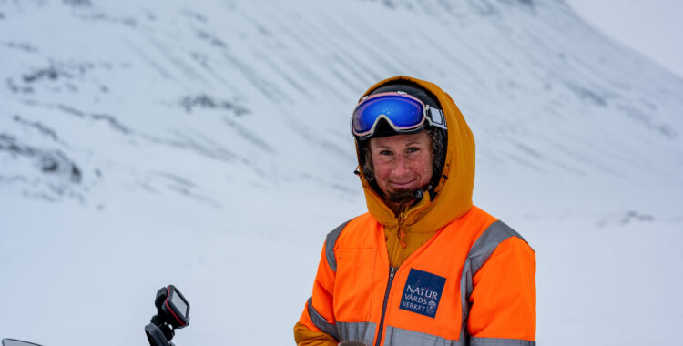Jenny Råghall är områdesansvarig i Kebnekaisefjällen.