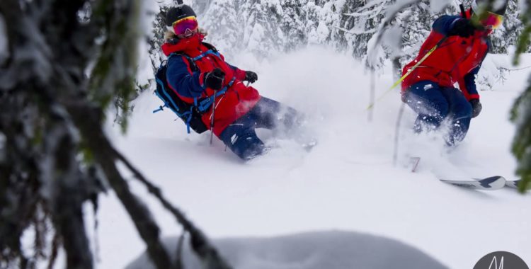 Julius & Björn pumpar pow i Sälen