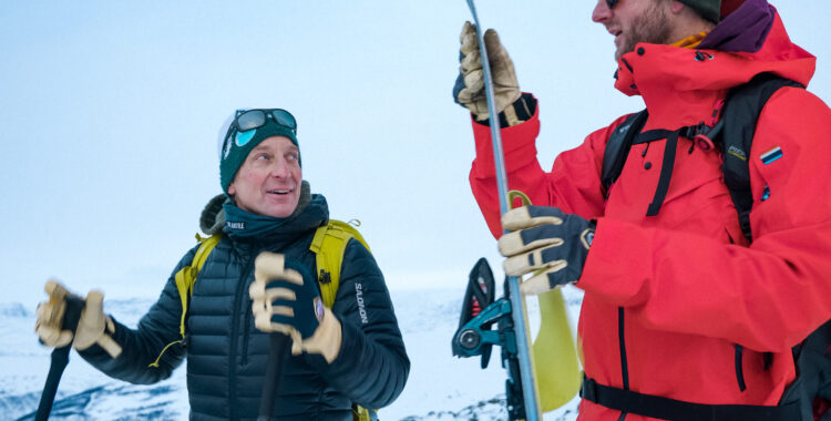 Vi möter Kaj Zackrisson i Solheisen.