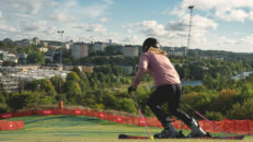 Hammarbybacken öppnar för sommarskidåkning