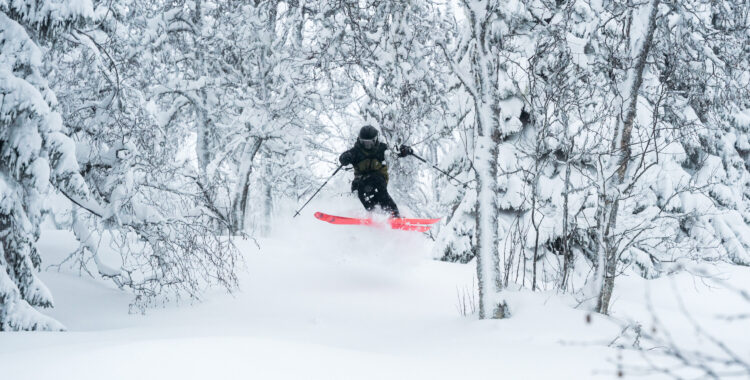 Puder i Åre.