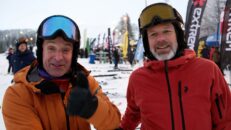 Vykort från skidtestet i Lindvallen