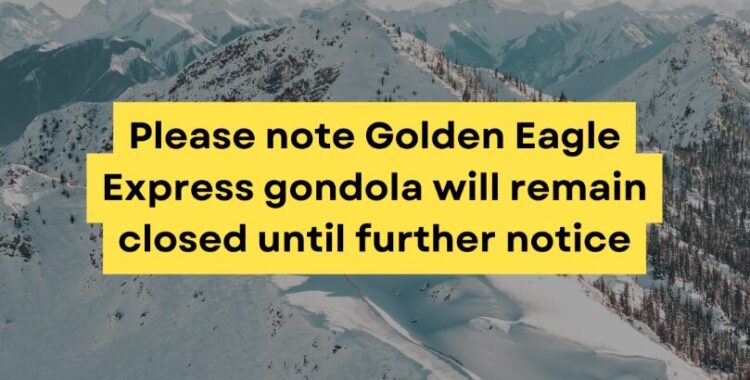 Instagraminlägg på @kickinghorsemtn efter gondololyckan.