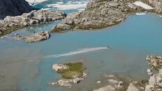 Världsrekord – åker på vatten i 112 meter