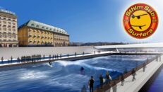 Konstgjord surfvåg i centrala Stockholm kan bli verklighet
